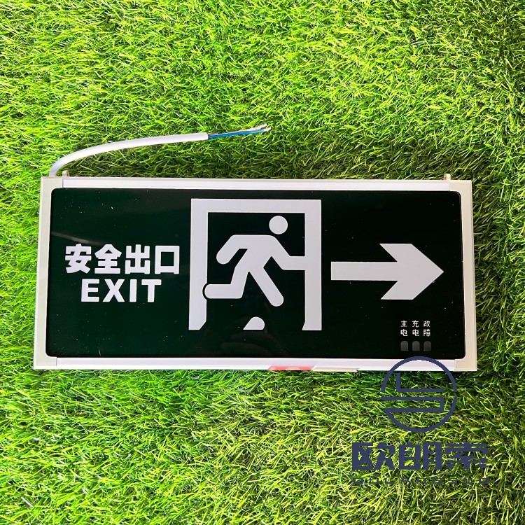 右方向标识+安全出口